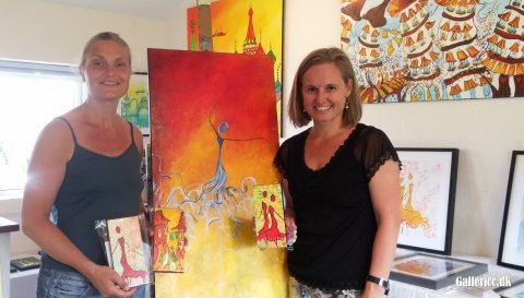 Lisanora og Christina Christiansen